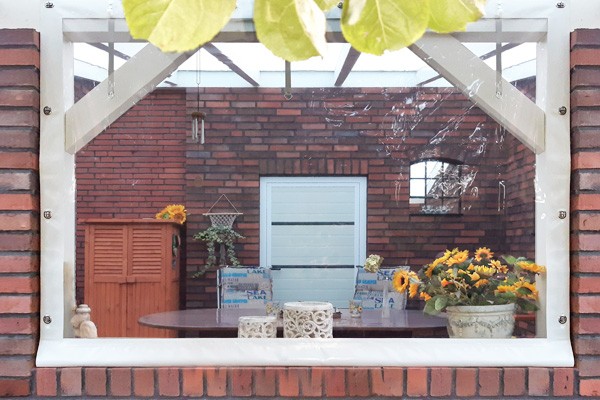 Outdoor Windschutz für Terrasse, Balkon und Garten