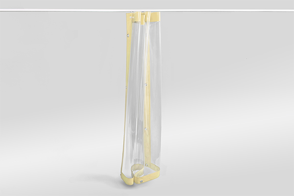 PVC Outdoor-Vorhang Crystal transparent durchsichtig